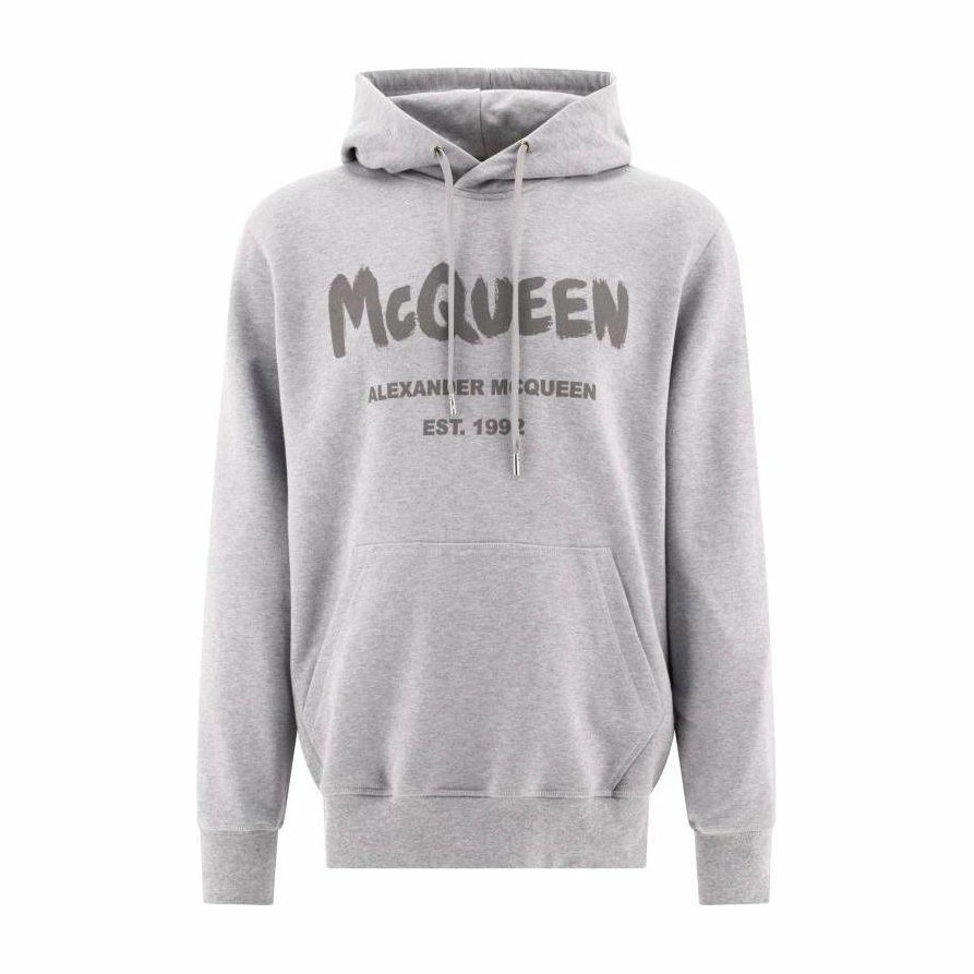 Alexander McQueen Long Sleeve Sweatshirt Grey