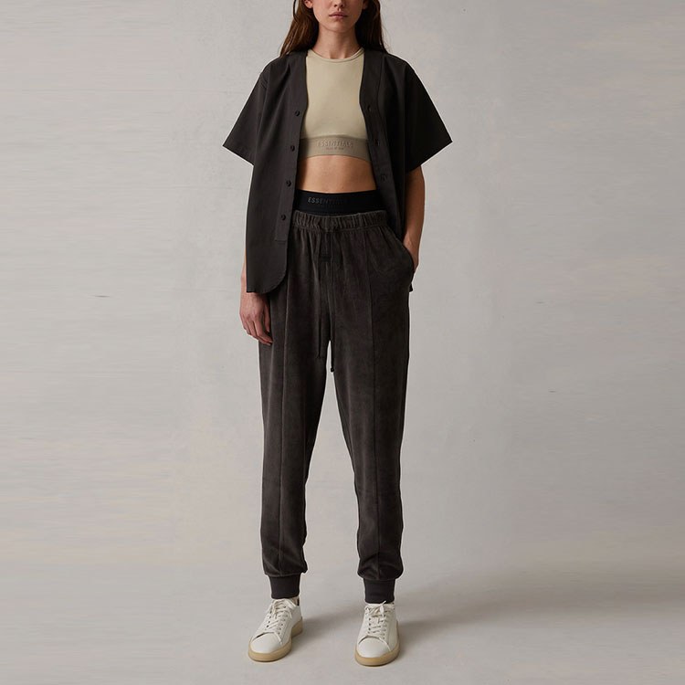 Fear of God Essentials Velour Sweatpants Iron