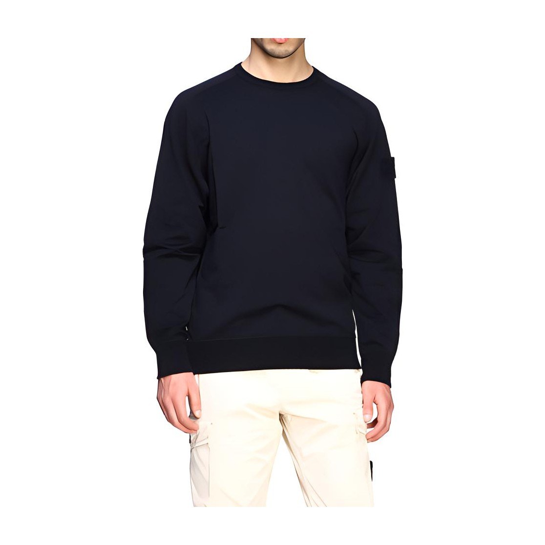 Stone Island Ghost Pieces Sweatshirt Navy