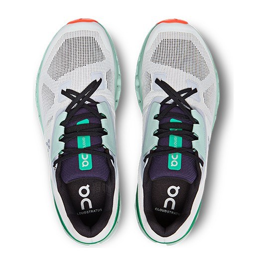 On Cloudstratus White Green