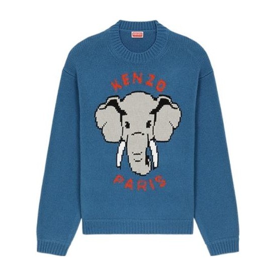 KENZO x Nigo Pixel Elephant Sweater