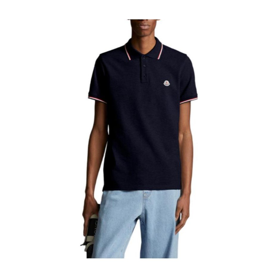 Moncler SS23 Polo Navy