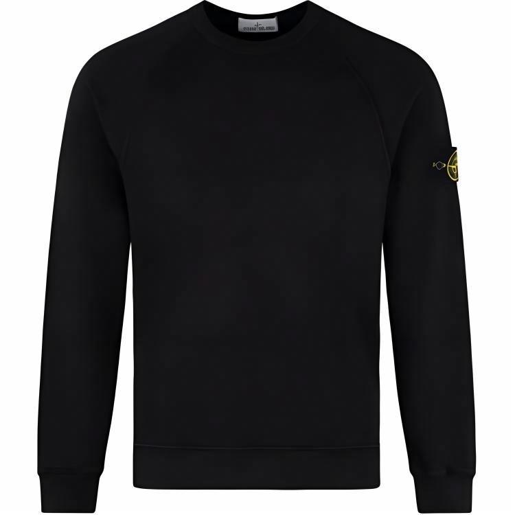 Stone Island Crewneck Sweatshirt Black