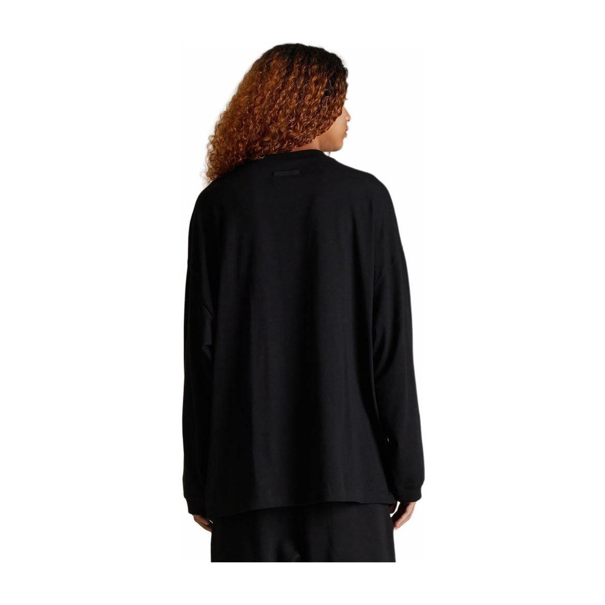 Fear of God Essentials Jet Black Longsleeve Shirt