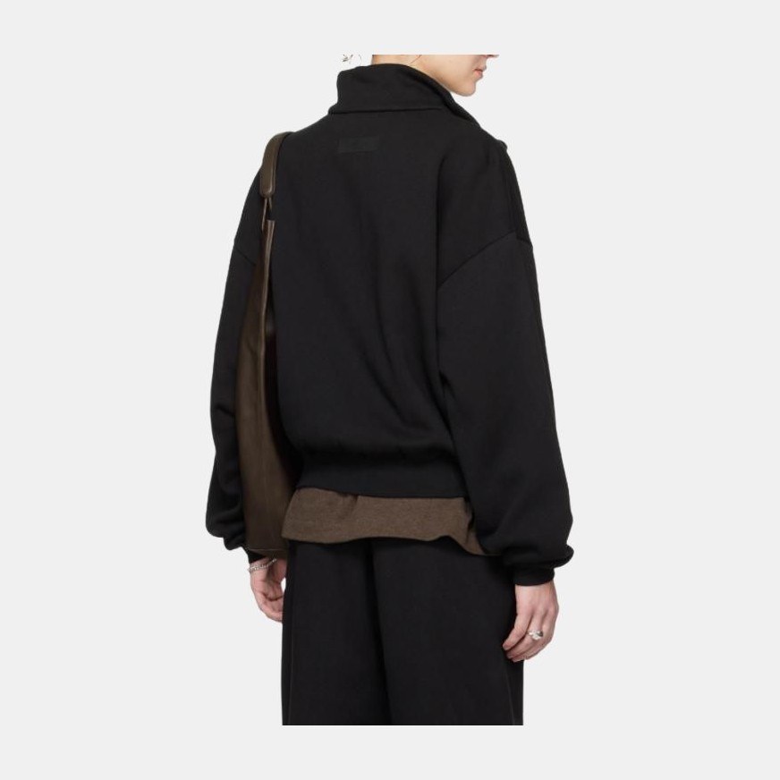 Fear of God Essentials Zip Up Jacket Black
