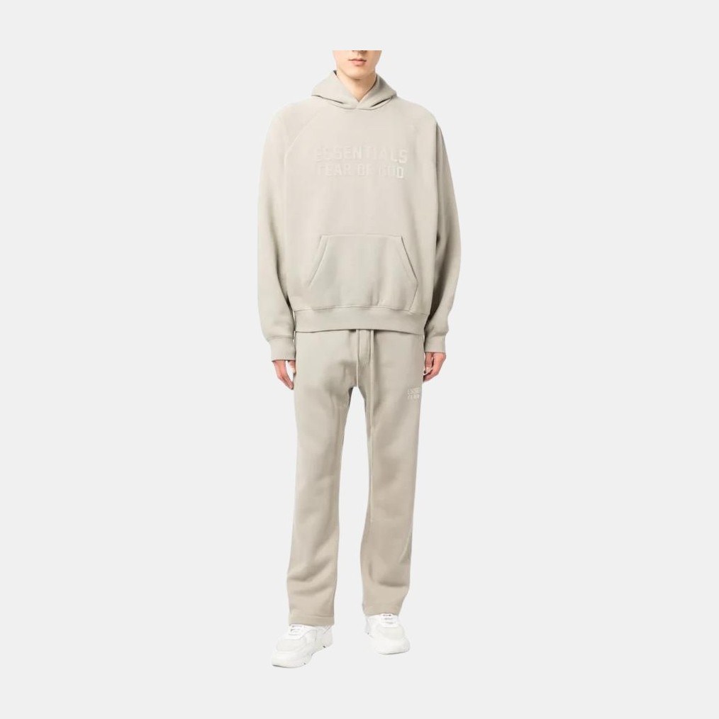 Fear of God Essentials Hoodie Smoke