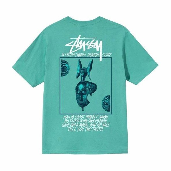 Stussy Face Graphic T-Shirt