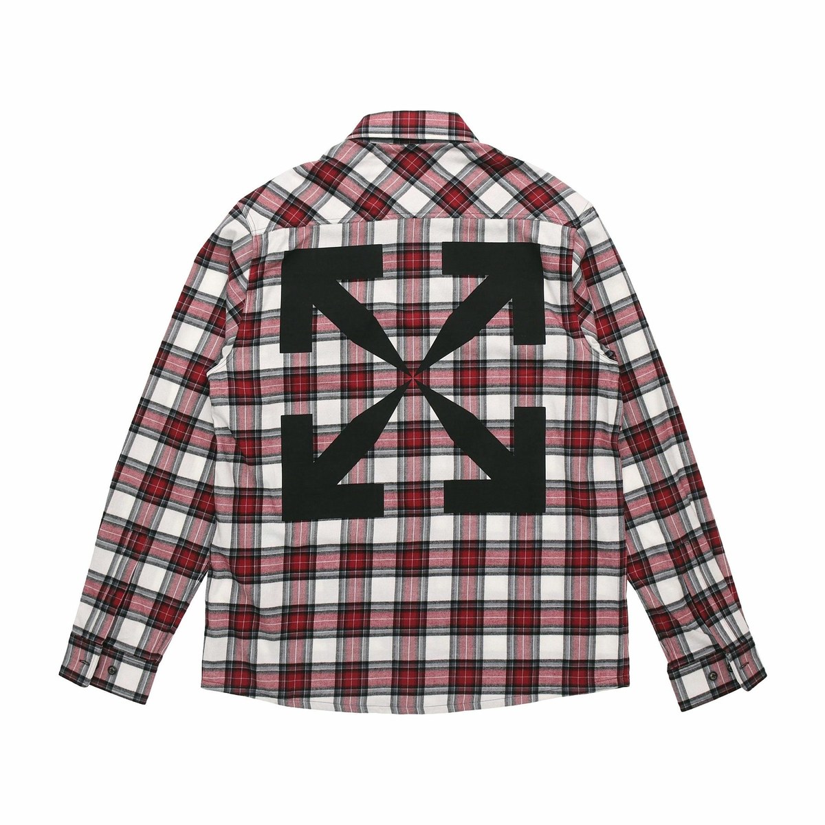 OFF-WHITE SS21 Plaid Arrows Shirt