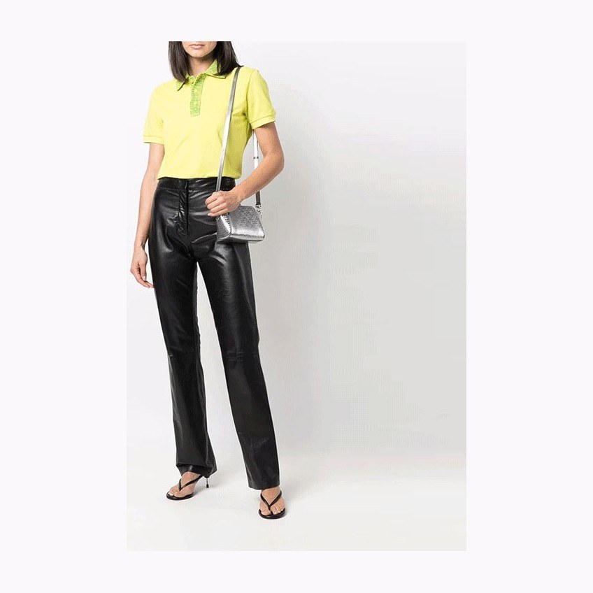 Bottega Veneta Polo Shirt Yellow