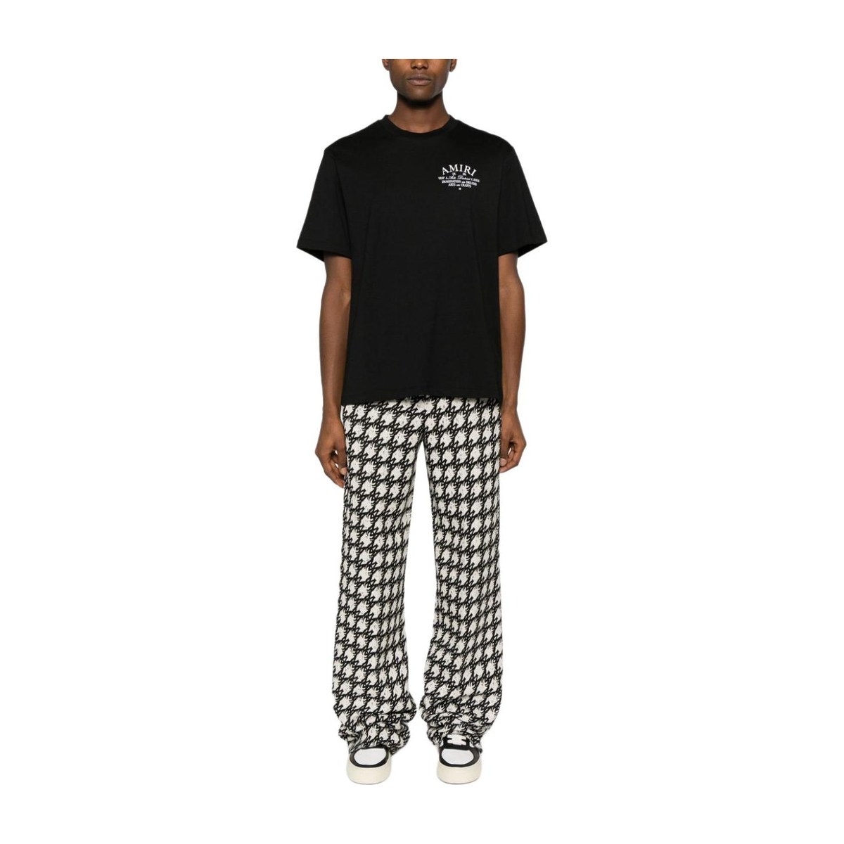 AMIRI Logo Print T-Shirt Black