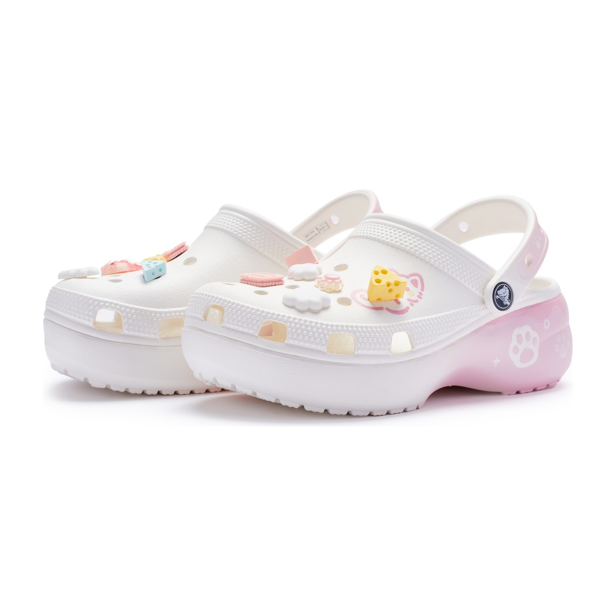 Crocs Classic Clog White Pink