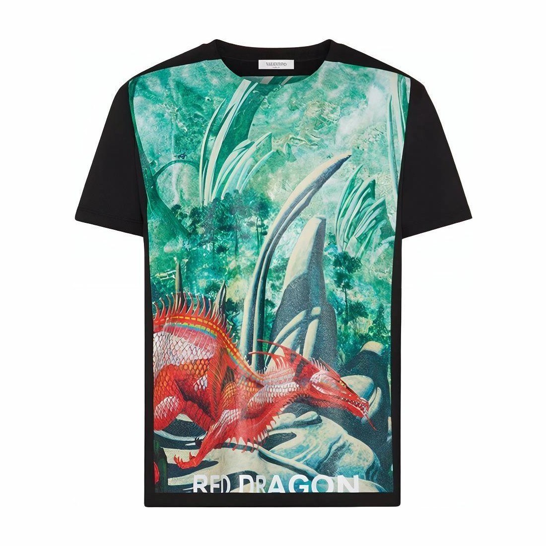 Valentino Dinosaur Print T-Shirt