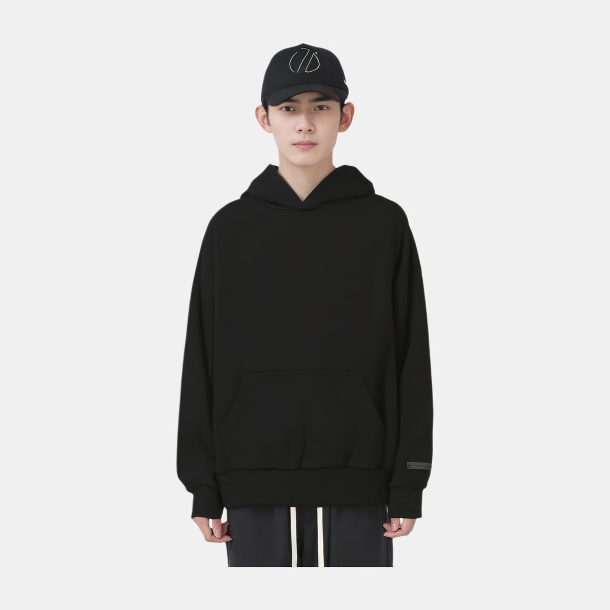 Fear of God Essentials Classic Hoodie Jet Black