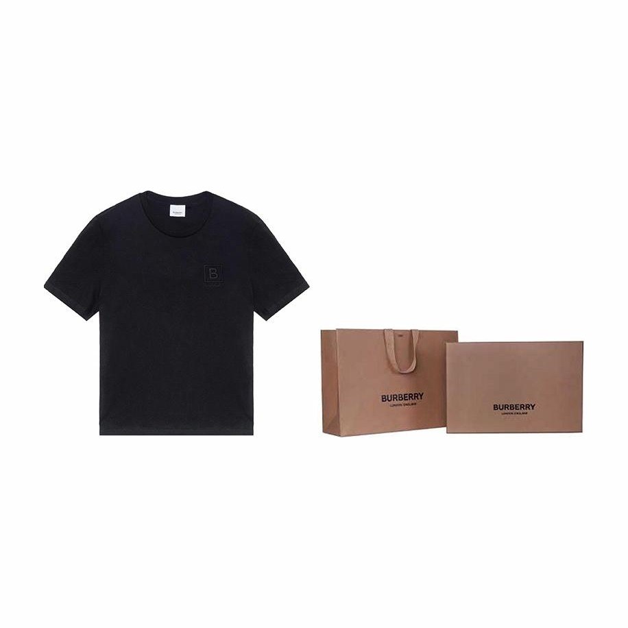 Burberry SS23 Logo Embroidered T-Shirt