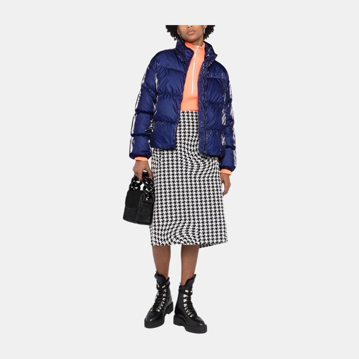 Moncler SS22 Slim Fit Down Jacket Blue