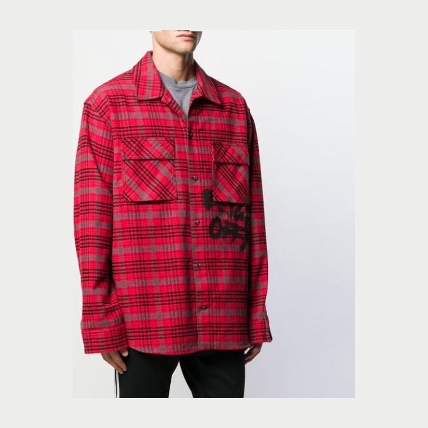 OFF-WHITE FW19 Flannel Check Shirt