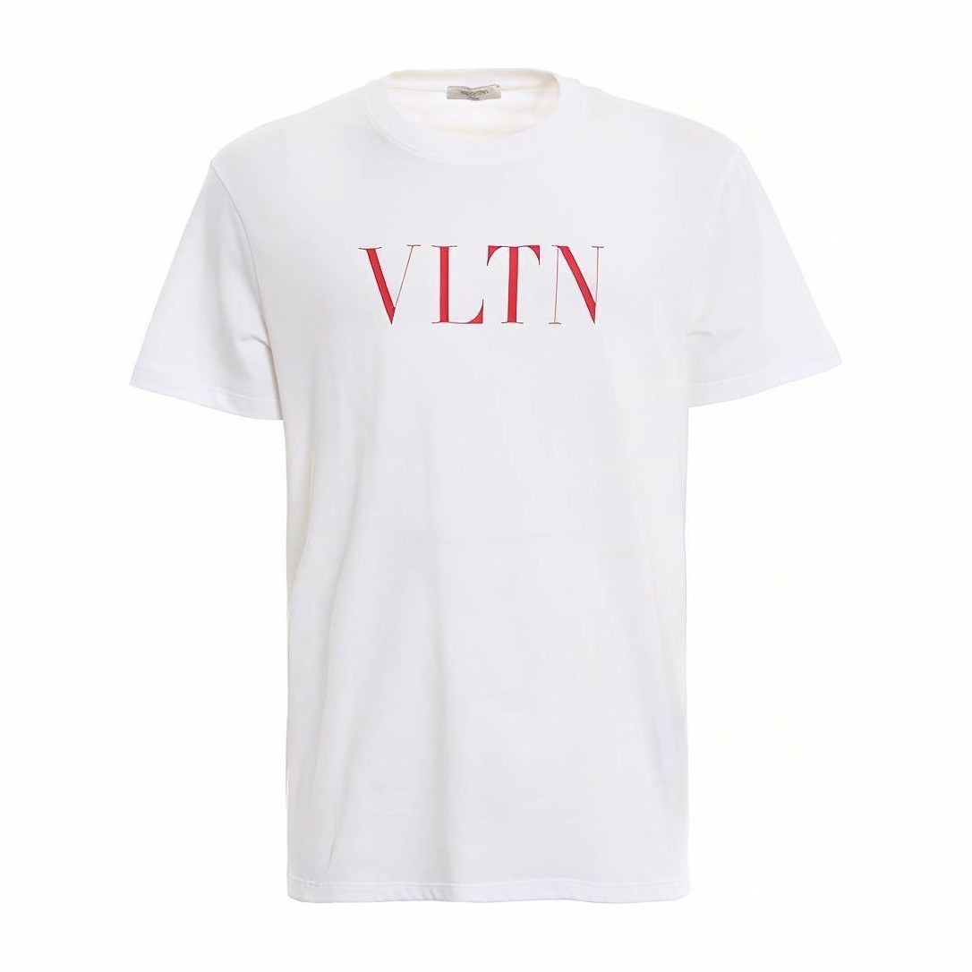 Valentino Letter Print T-Shirt White