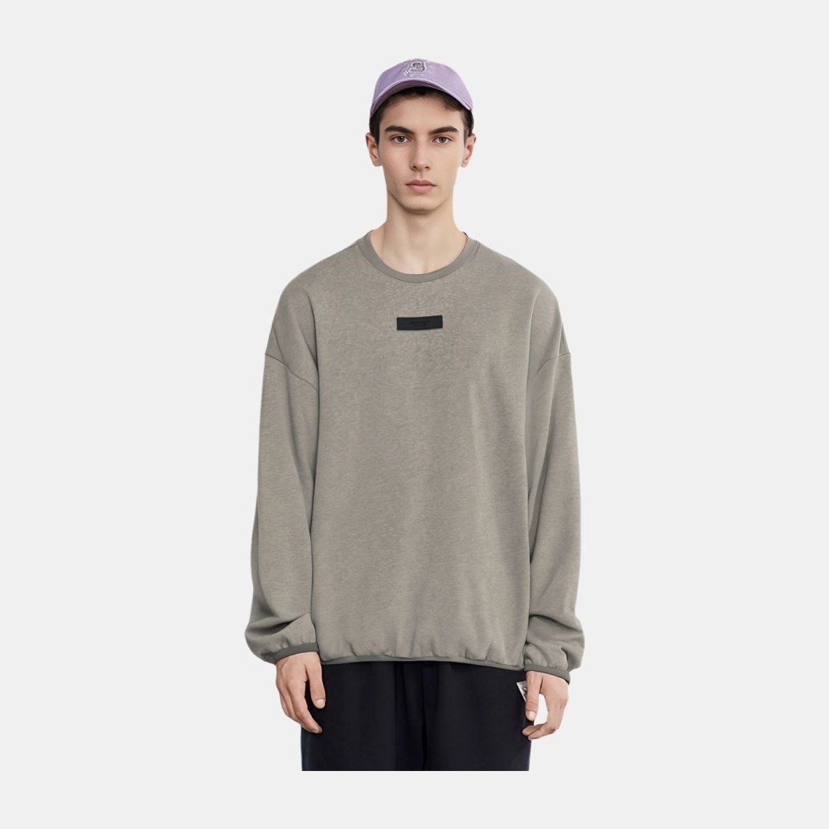Fear of God Essentials SS24 Crewneck Heather Grey