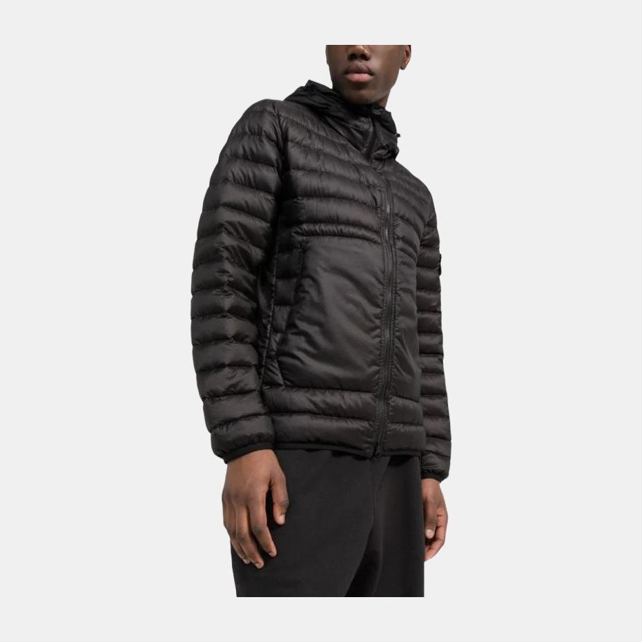 Stone Island Down Jacket Black