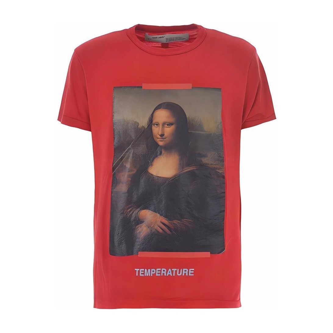 OFF-WHITE Monalisa Red Tee