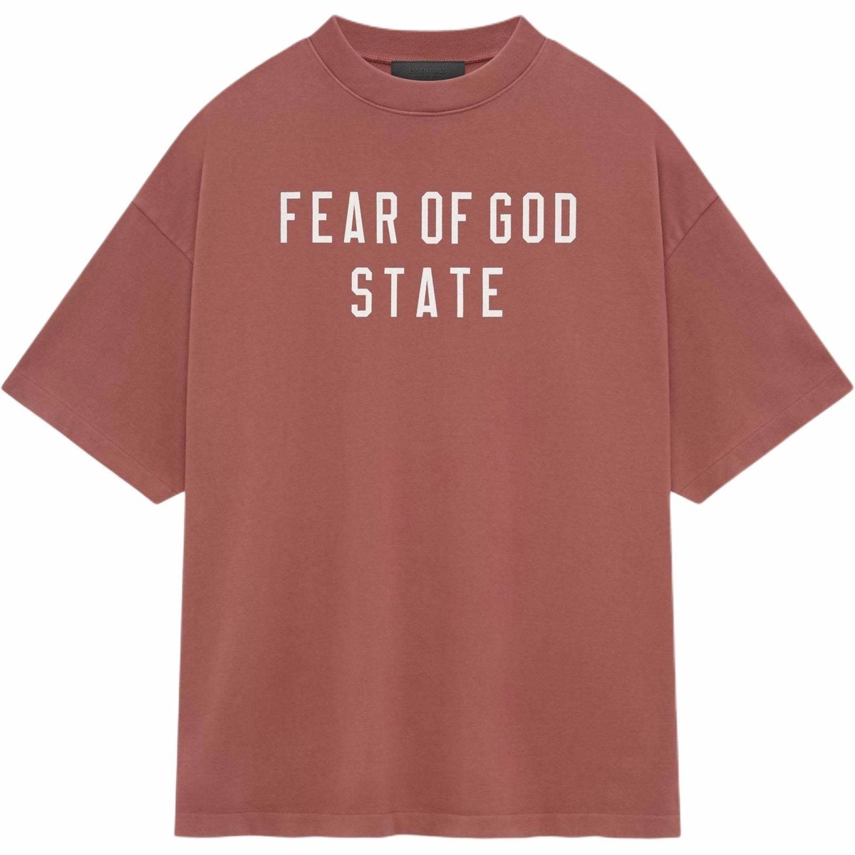 Fear of God Essentials Heavy Crewneck Crimson