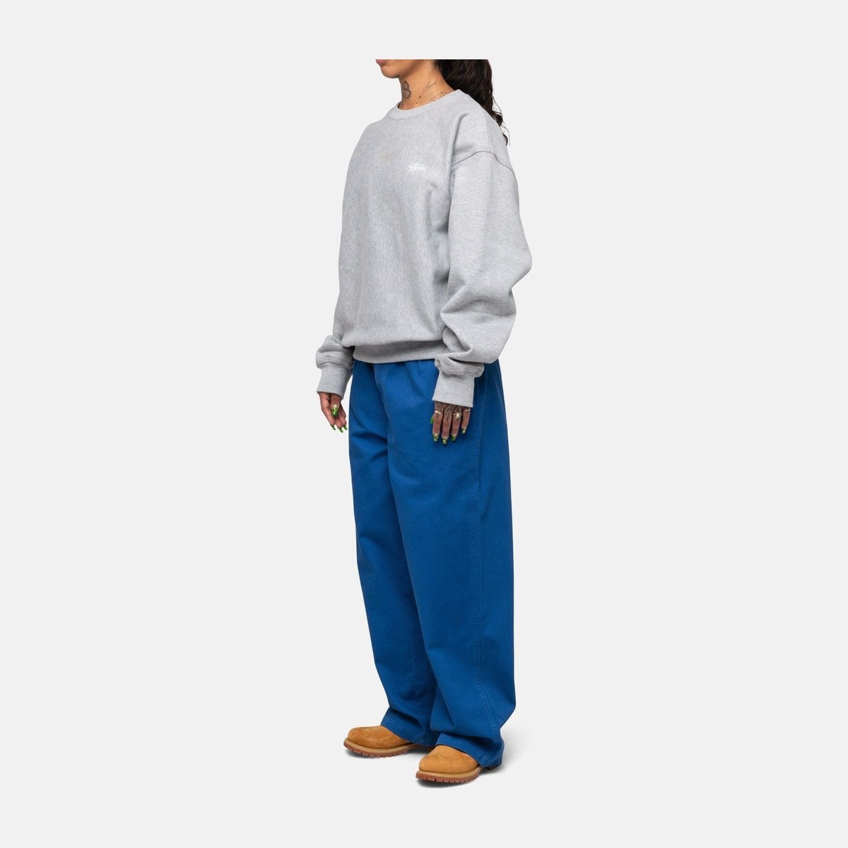 Stussy Embroidered Crewneck Sweatshirt