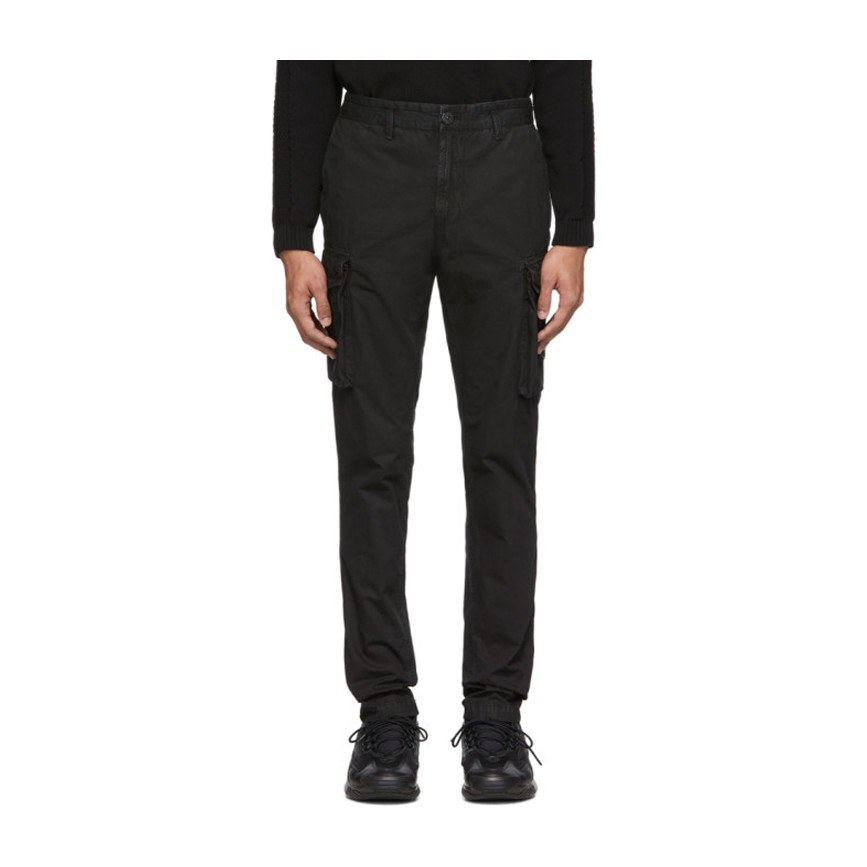 Stone Island Cargo Pants Black
