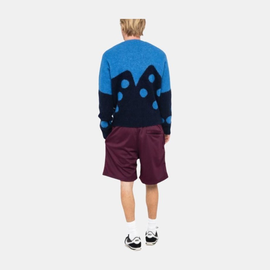 Stussy FW23 Dice Fuzzy Crew Sweater