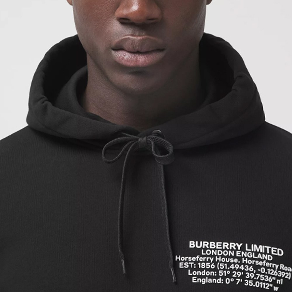 Burberry FW21 Hoodie Black