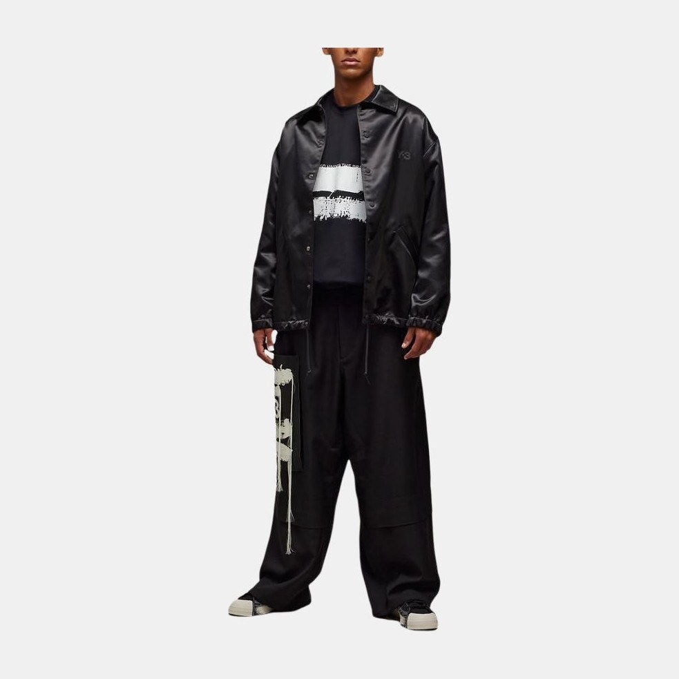 Y-3 SS25 Black Sweatshirt