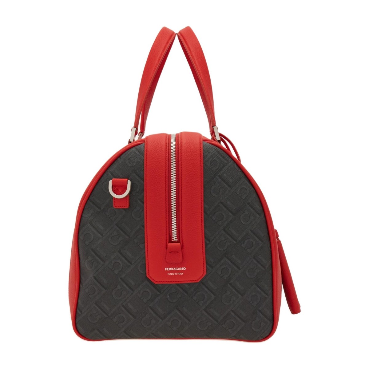 Ferragamo Travel Bag Red Grey