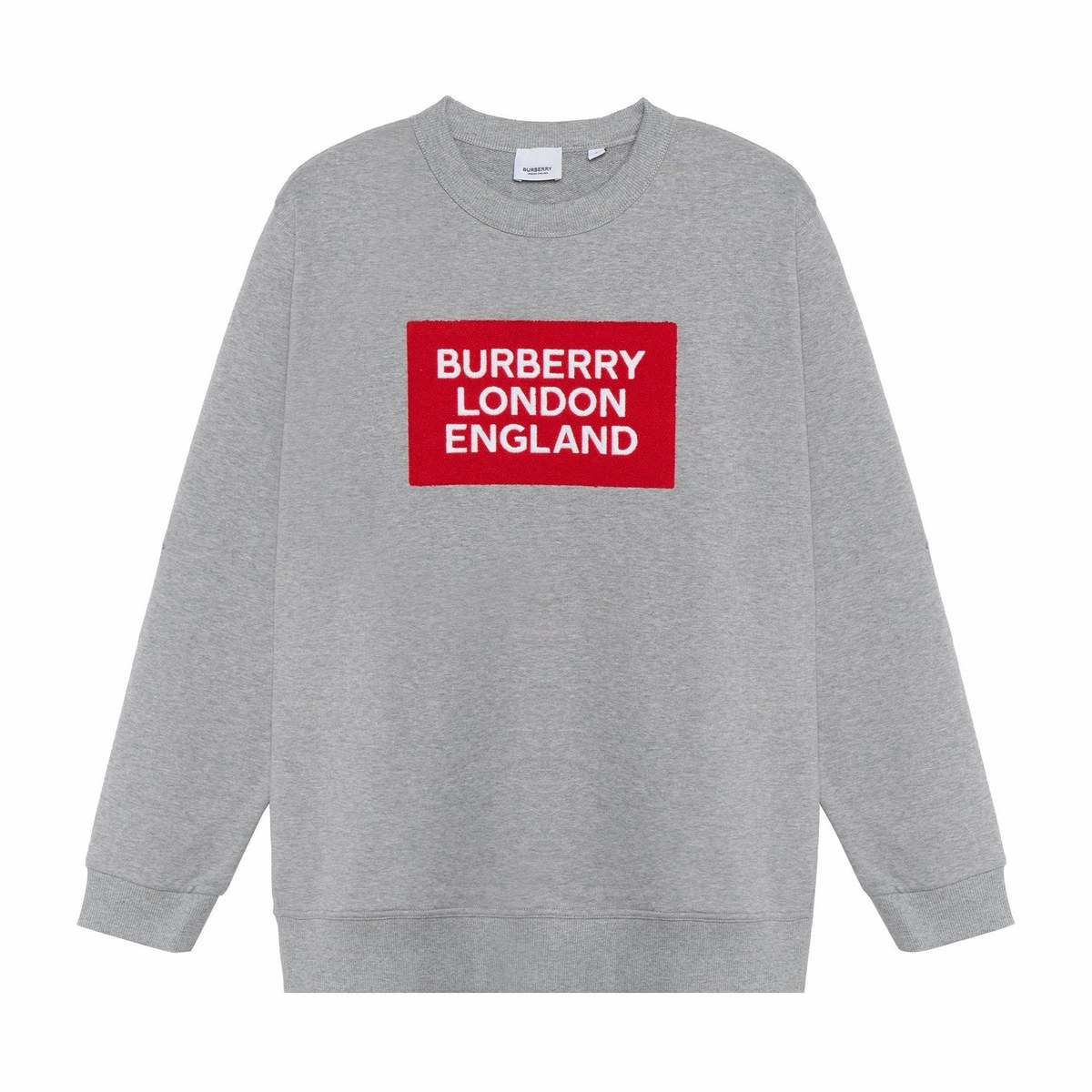 Burberry Logo Print Crewneck Sweatshirt