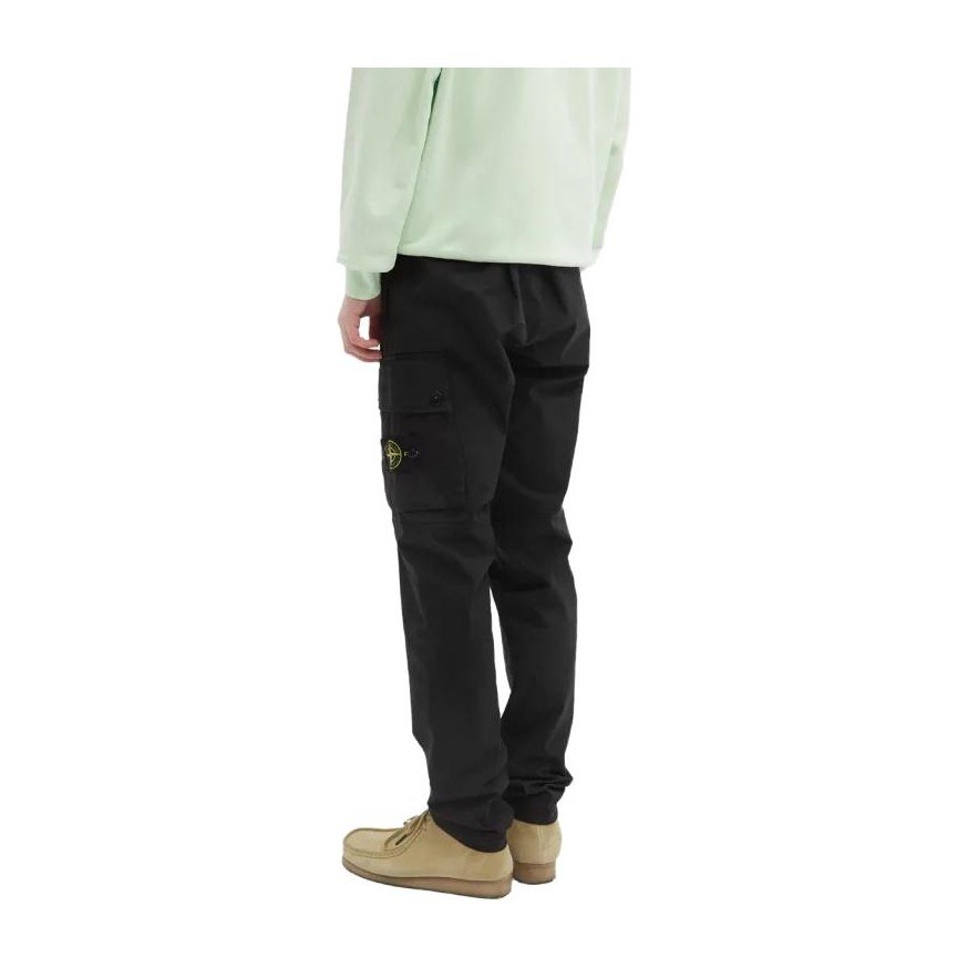 Stone Island SS23 Black Cargo Pants