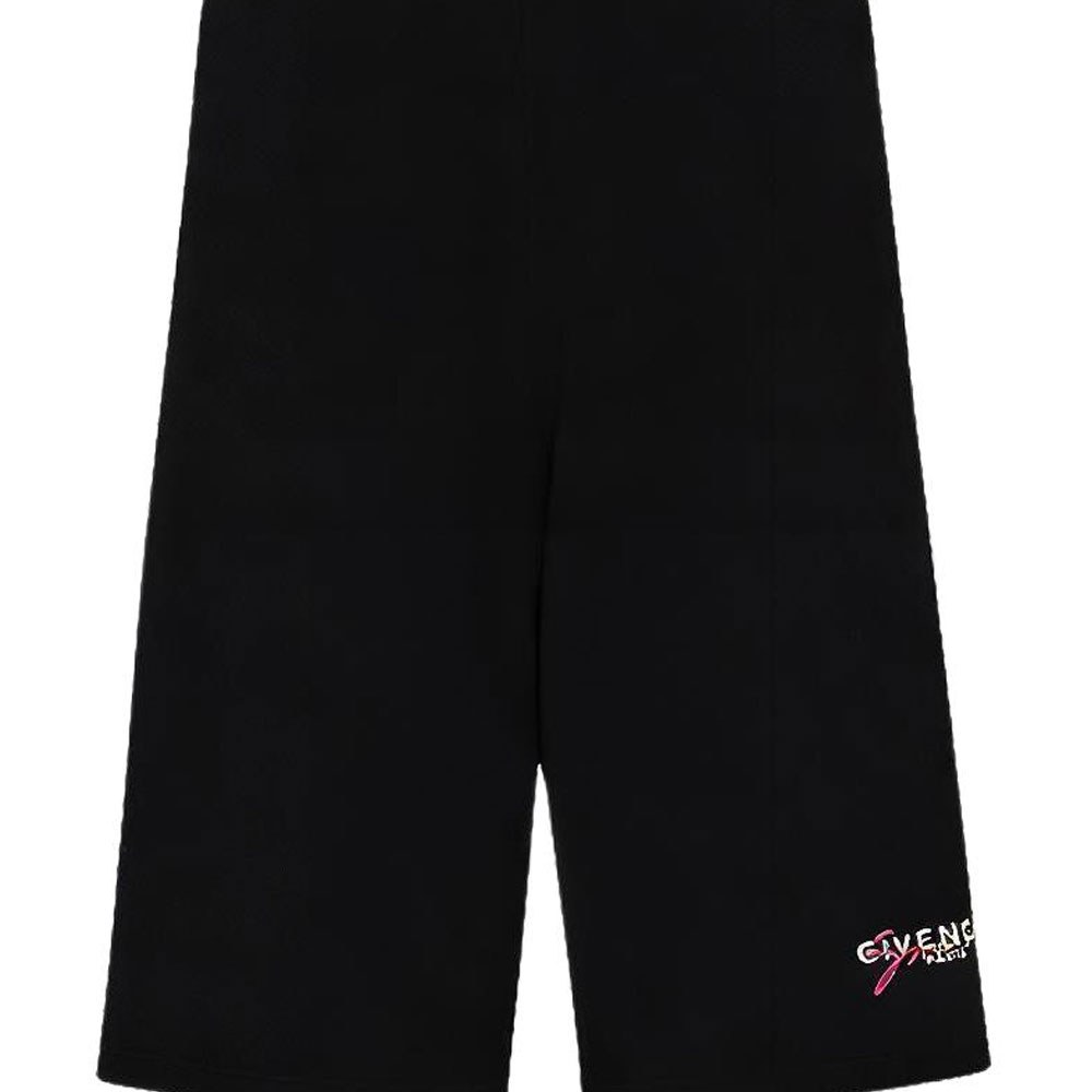 Givenchy Signature Logo Shorts Black