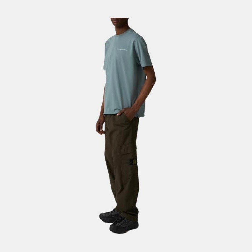 Stone Island SS25 Loose Cargo Pants Military Green