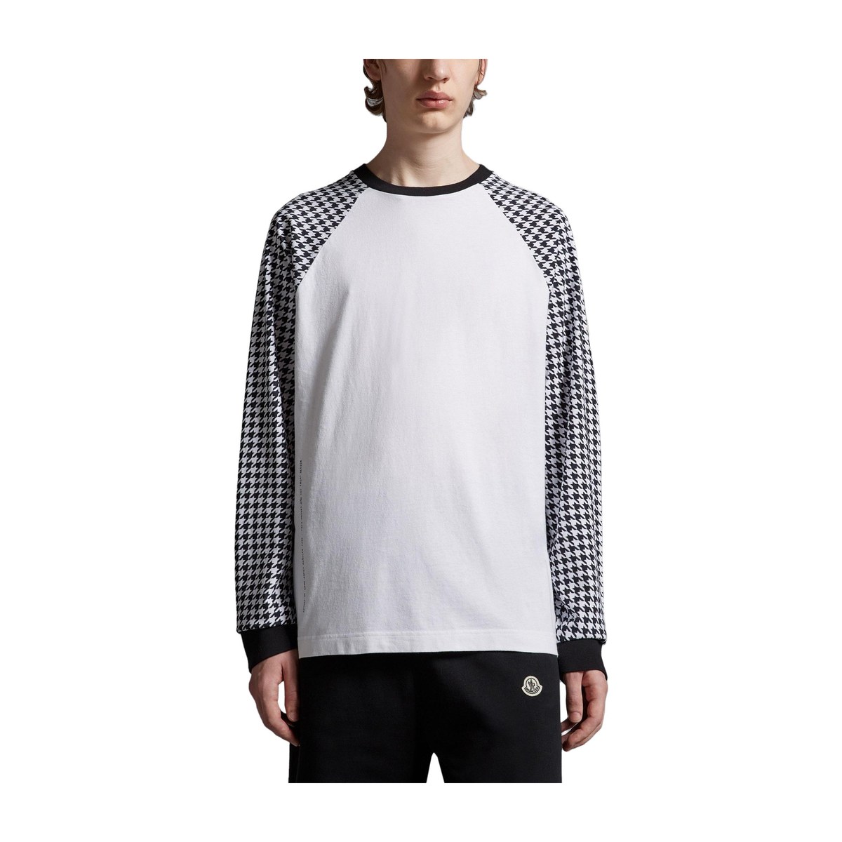 Moncler x Fragment Design SS23 Logo Long Sleeve T-Shirt White