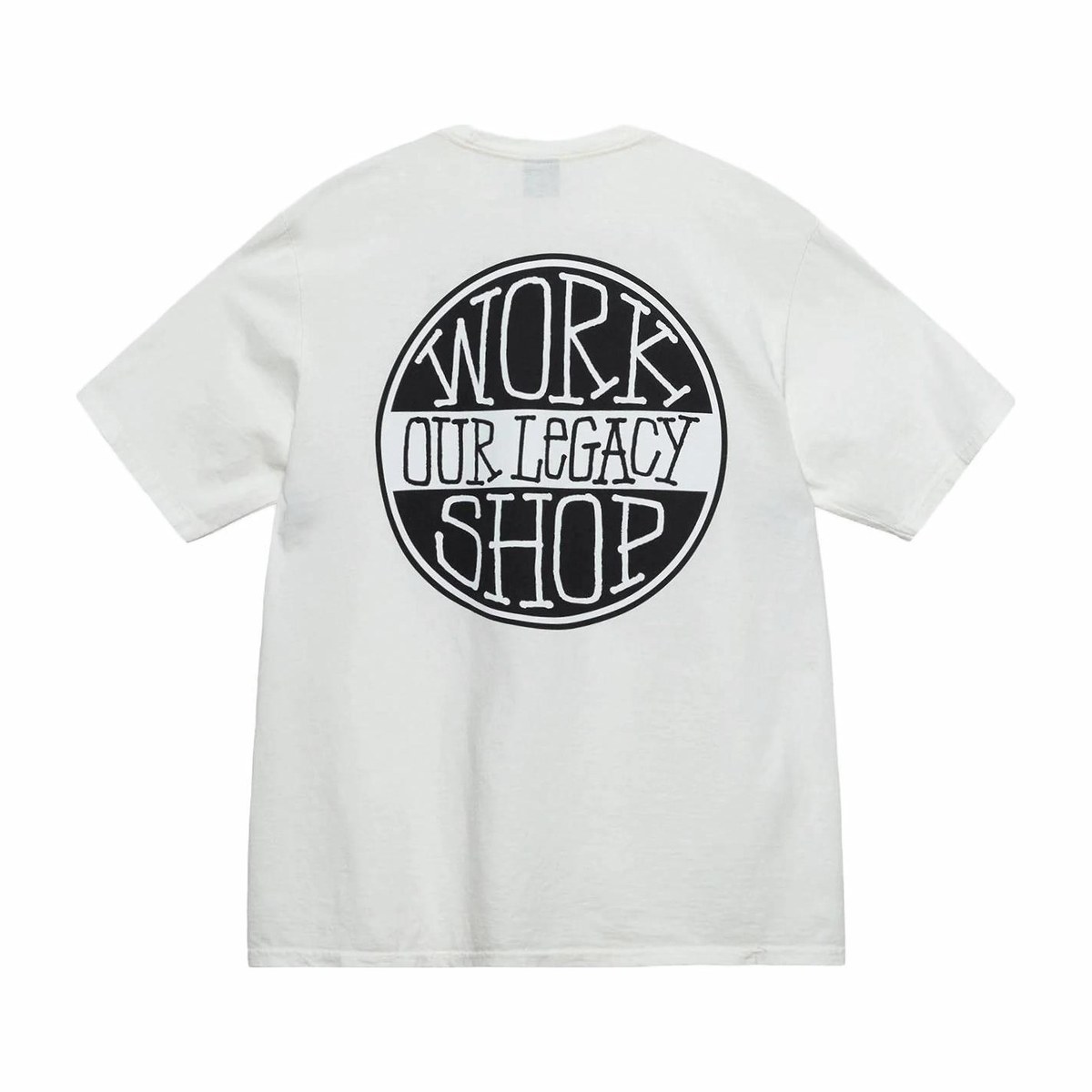 Stussy x OUR LEGACY SS23 DOT PIGMENT DYED TEE LogoT