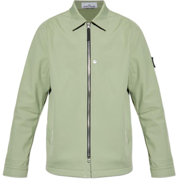 Stone Island Logo Patch Zip Jacket