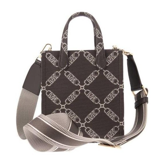Michael Kors MK Signature Small Tote Bag Brown