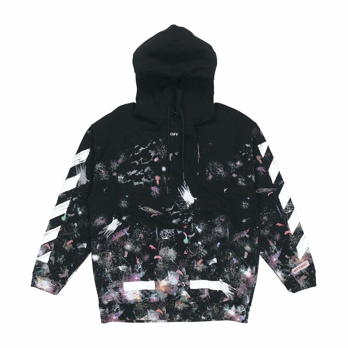 OFF-WHITE Classic Striped Hoodie