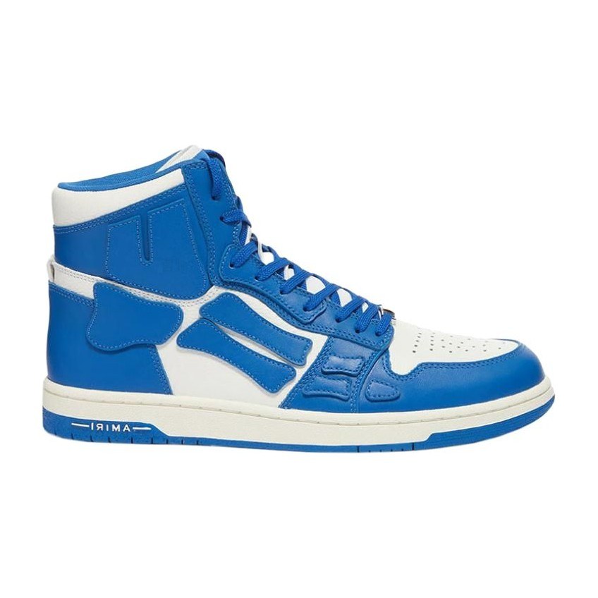 AMIRI Skel-Top Hi Blue White