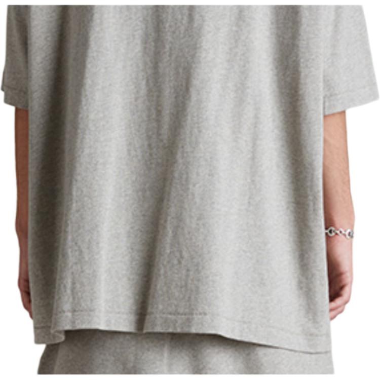 Fear of God Essentials SS24 Crewneck T-Shirt Dark Heather Oatmeal