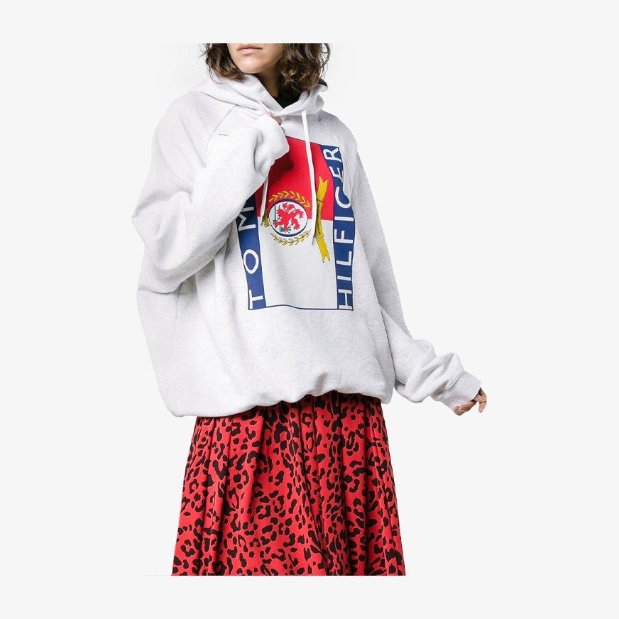 Vetements x Tommy Hilfiger Logo Hoodie