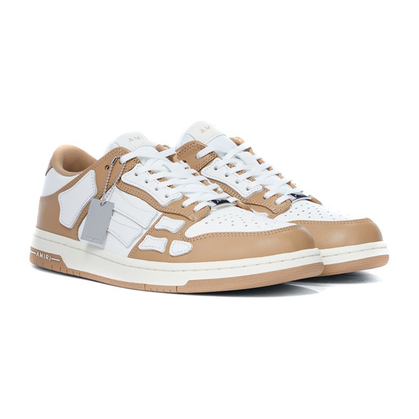 AMIRI Skel-Top Low Brown