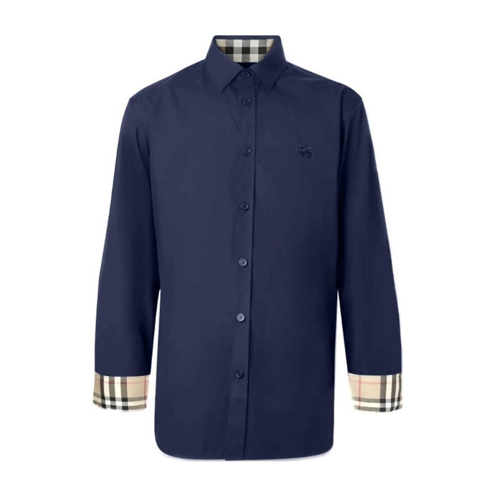 Burberry SS24 Logo Embroidered Shirt