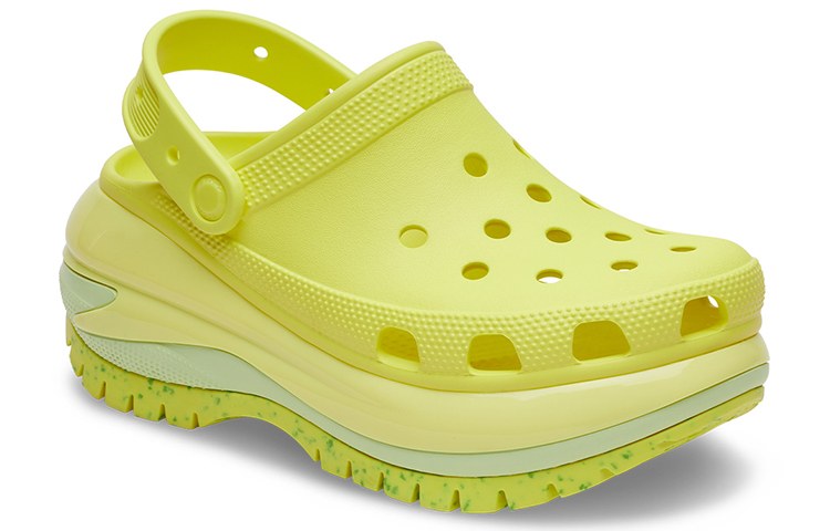 Crocs Classic Platform Clog Acid Yellow