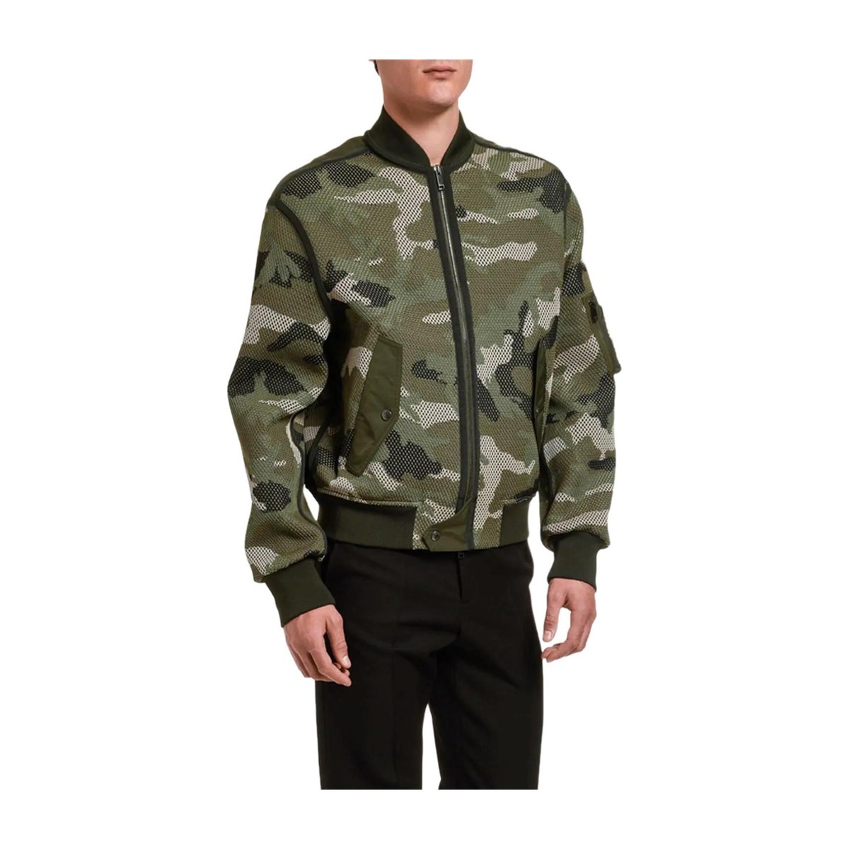 Valentino Camouflage Zip Hoodie