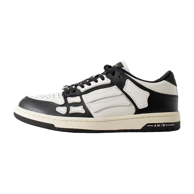 AMIRI Skel-Top Low Black White
