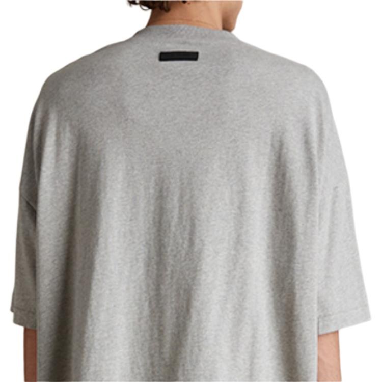 Fear of God Essentials SS24 Crewneck T-Shirt Dark Heather Oatmeal