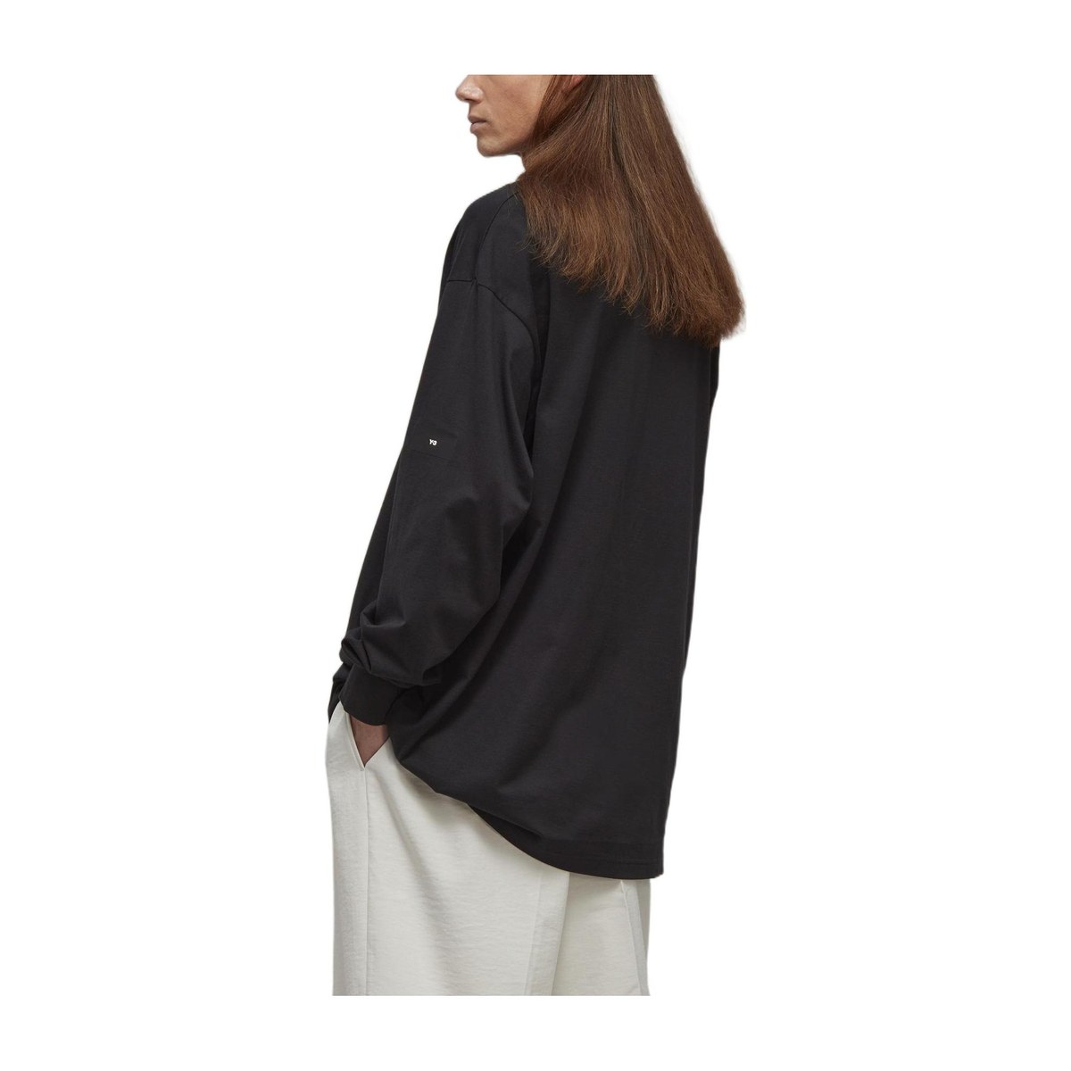 Y-3 Logo Long Sleeve Tee